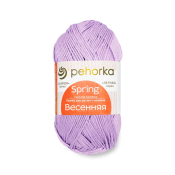 Весенняя (100% мерсеризованный хлопок) 100гр. 250м №022 сирень