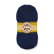 Star Lurex (94% акрил + 6% металлик) 100гр. 320м. №019-T Темно синий