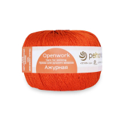 Ажурная (100% мерсеризованный хлопок) 50гр. 280м №250 рябина