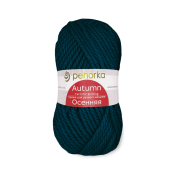 Осенняя (25% шерсть + 75% пан) 200гр. 150м №014 морская волна