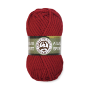 Atlas Sport (100% акрил) 100гр. 65м. №033 Красный