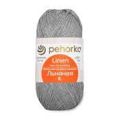 Льняная (55% лён + 45% хлопок) 100гр. 330м №393 св.маренго