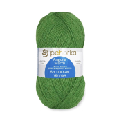 Ангорская тёплая (40% шерсть + 60% акрил) 100гр. 480м №119 горох
