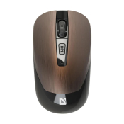 Мышь DEFENDER Wave MM-995, беспроводная, USB, 1600dpi, бесшумная, 4 кнопки, бронза