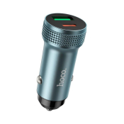 АЗУ HOCO Z49B 1 USB + Type-C, 3,0A, QC3.0, 18W+PD20W, серый