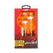 Наушники SMARTBUY SBH-502 VELOCITY внутриканальные, L-штекер, белые