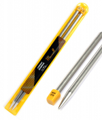 Спицы для вязания прямые Maxwell D=9,0мм, 35см (2 шт), металл