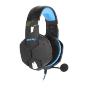 Наушники SMARTBUY SBHG-2000 Viper полноразмерные, игровые, с микрофоном, чёрно-синие