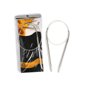 Спицы для вязания круговые на тросике Maxwell D=5,5мм, 60см, металл