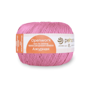 Ажурная (100% мерсеризованный хлопок) 50гр. 280м №020 розовый
