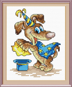 Набор для вышивания Жар-Птица "Алле-оп" М-047 (15*10см)