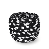 Hobyt (100% хлопок) 220гр. 50-60м. №401 принт чёрно-белый