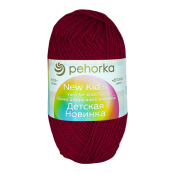 Детская новинка (100% объёмный акрил) 50гр. 200м №363 светлая вишня