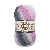 Merino Gold Batik (25% шерсть меринос + 75% акрил) 100гр. 400м. №838 меланж