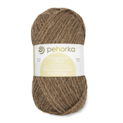 Монгольский верблюд (50% верблюжья шерсть + 50% объёмный акрил) 100гр. 300м №887 орех