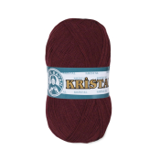 Kristal (100% акрил) 100г. 450м. №035 Бордовый
