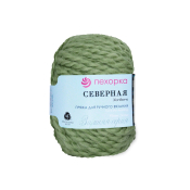 Северная (30% ангора + 30% полутонкая шерсть + 40% высокообъемный акрил) 50гр. 50м №478 защитный
