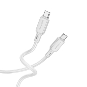 Кабель BOROFONE BX94 Type-C - Type-C, 1,0м, белый