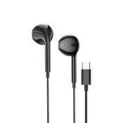 Наушники BOROFONE BM80 Type-C, вкладыши, с микрофоном, черные