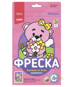 ПзФ-011 Фреска. Картина из песка "Медвежонок"