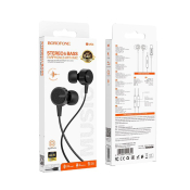 Наушники BOROFONE BM94, внутриканальные, с микрофоном, Type-C, чёрные