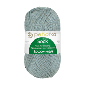 Носочная (50% шерсть + 50% акрил) 100гр. 200м №039 серо-голубой