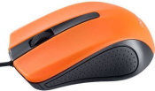 Мышь PERFEO PF-3441-OP-OR Rainbow, USB, 1000dpi, черно-оранжевая