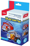 ПзГ-004 Магниты из гипса "Большие машины"