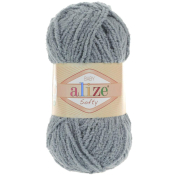 Softy (100% микрополиэстер) 50гр. 115м. №087 угольный серый