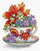 Набор для вышивания Жар-Птица "Вкус осени" М-604 (18*14см)
