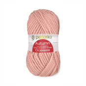 Осенняя (25% шерсть + 75% пан) 200гр. 150м №068 чайная роза