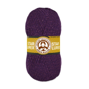 Star Lurex (94% акрил + 6% металлик) 100гр. 320м. №060-M Темно фиолетовый