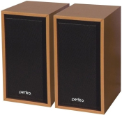 Колонки PERFEO PF-4326-WD Cabinet, 2x3W, USB, бук