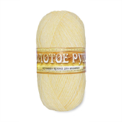 Нежность пуховая (60% акрил + 40% козий пух) 100гр. 230м. №18 шампанское