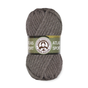 Atlas Sport (100% акрил) 100гр. 65м. №014 Серо-коричневый