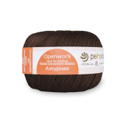 Ажурная (100% мерсеризованный хлопок) 50гр. 280м №251 коричневый