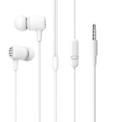 Наушники BOROFONE BM43, внутриканальные, с микрофоном, белые