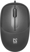 Мышь DEFENDER Datum MS-980, USB, 1000dpi, чёрная