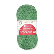 Деревенская (100% шерсть) 100гр. 250м. №600 Малахит