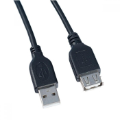 Кабель PERFEO USB - USB, M-F, 1,0м, (U4502)