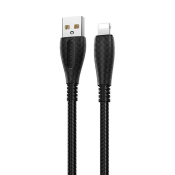 Кабель BOROFONE BX38 Lightning, 1,0м, чёрный