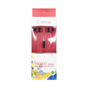Наушники AUDIO ENERGY ZY-2218 внутриканальные, красные