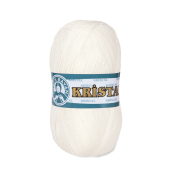 Kristal (100% акрил) 100г. 450м. №004 Слоновая кость