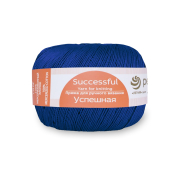Успешная (100% мерсеризованный хлопок) 50гр. 220м №026 василёк