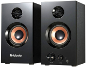 Колонки DEFENDER Aurora S20, 2x10W, Bass, чёрные