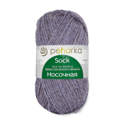 Носочная (50% шерсть + 50% акрил) 100гр. 200м №022 сирень