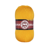 Deluxia (25% шерсть + 75% акрил) 100гр. 270м. №029 Спелый банан