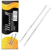 Крючок для вязания TB-CH03 Maxwell 1,0мм, цв.никель