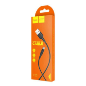 Кабель HOCO X25 MicroUSB, 1,0м, чёрный