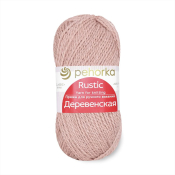 Деревенская (100% шерсть) 100гр. 250м. №599 увядшая роза